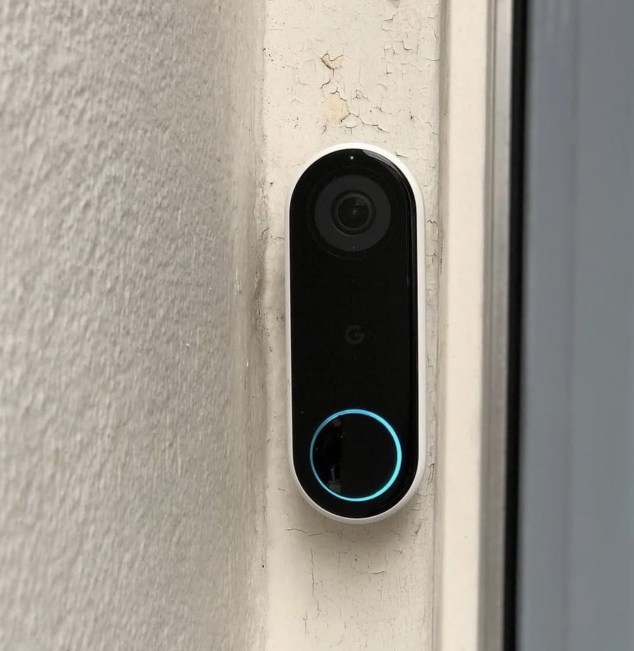 Smart video doorbell installed by Baymead Electrical Contractors