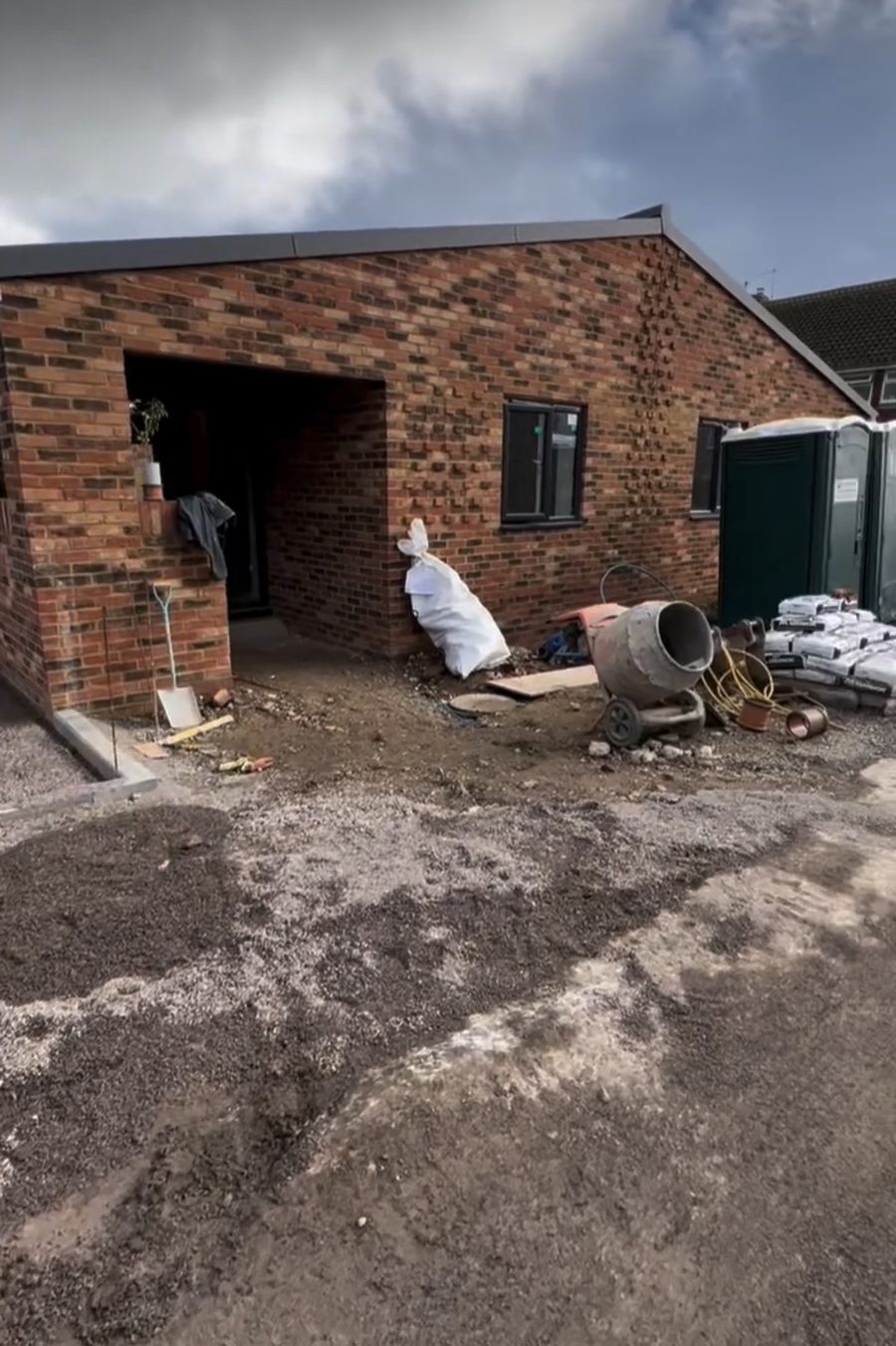 New build property fully wired by Baymead Electrical Contractors